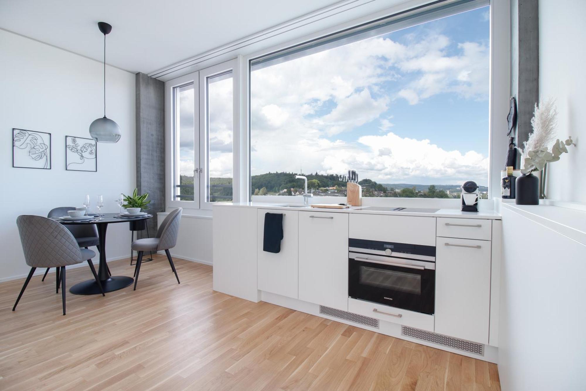 Loewe Apartments Am Rheinfall Neuhausen Am Rheinfall Bagian luar foto