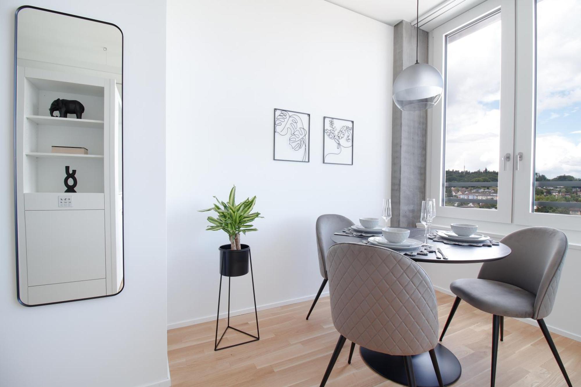 Loewe Apartments Am Rheinfall Neuhausen Am Rheinfall Bagian luar foto