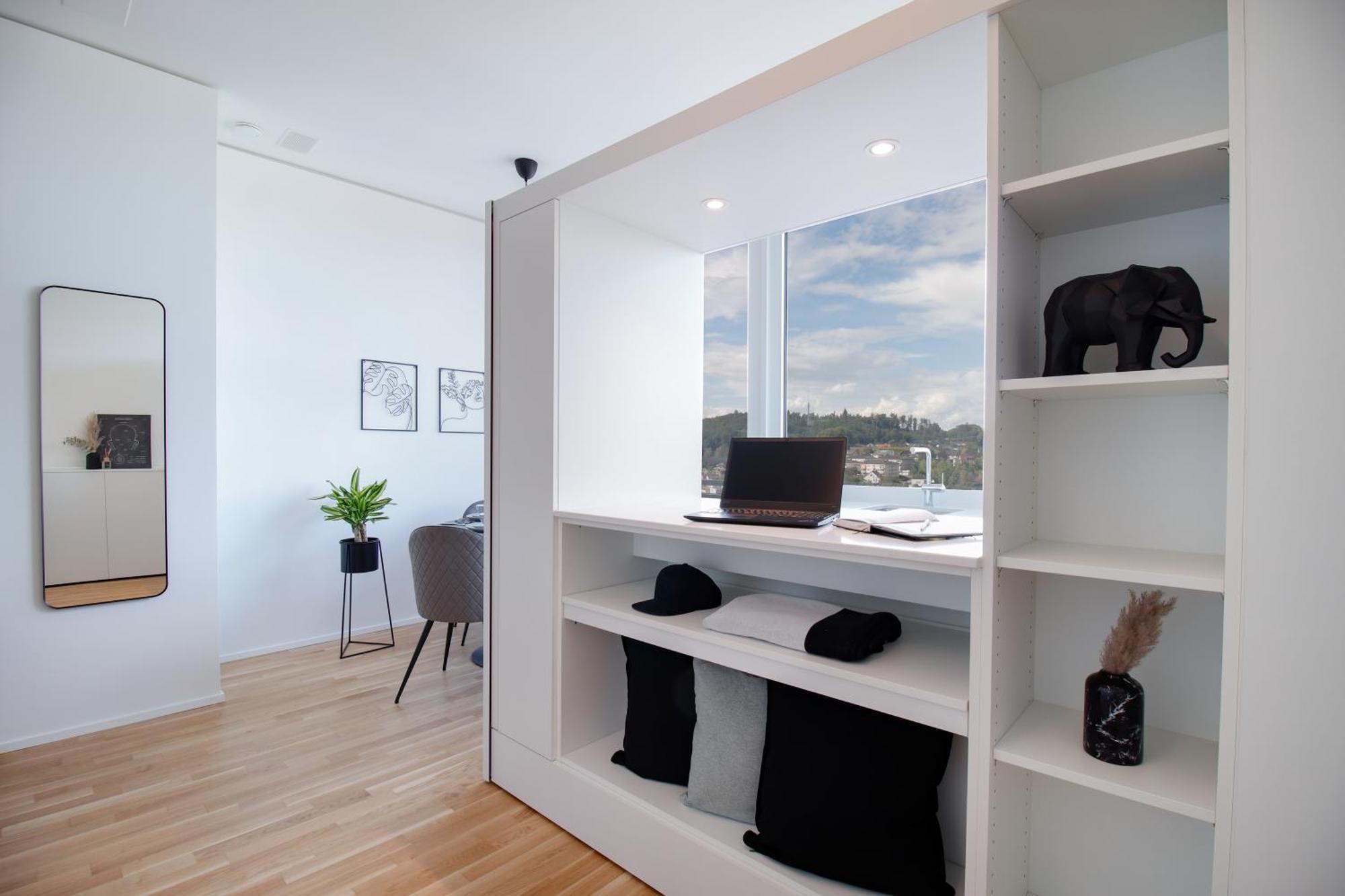 Loewe Apartments Am Rheinfall Neuhausen Am Rheinfall Bagian luar foto